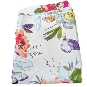 Benson Mills 60" X 102" Rectangle Flowersl & Insects Tablecloth NWOT